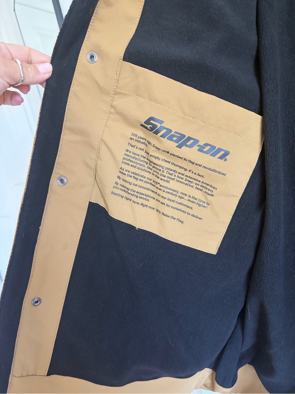 Snap-on 2025 105th Anniversary Hooded
Insulated Jacket - Picture 7 of 15